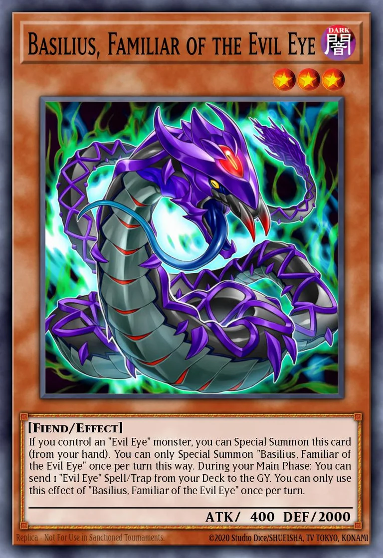 Basilius, Familiar of the Evil Eye