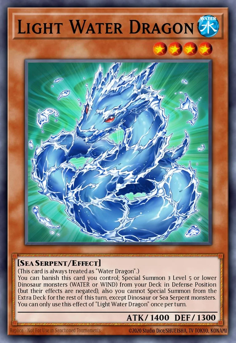 Light Water Dragon
