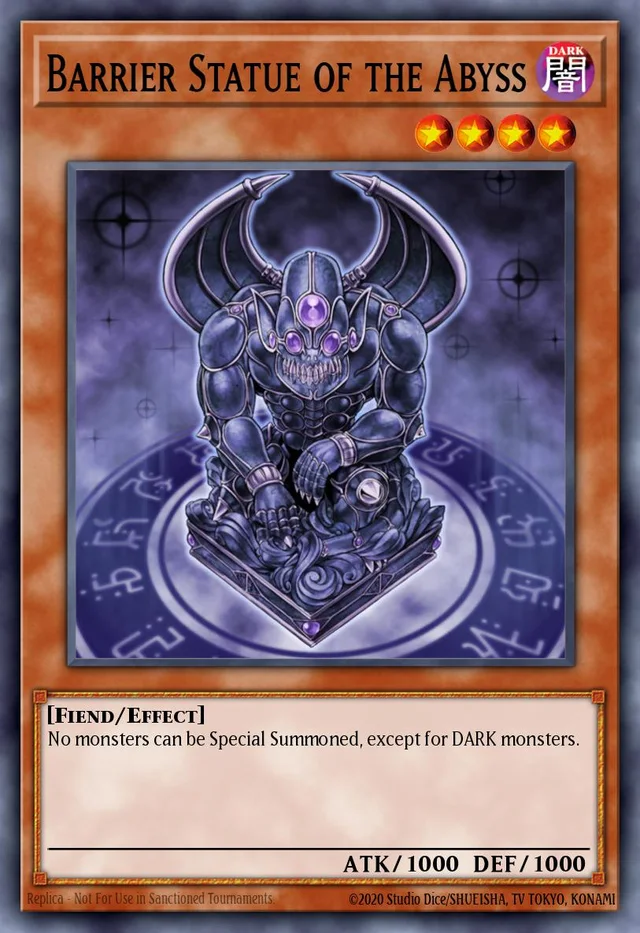 Barrier Statue of the Abyss