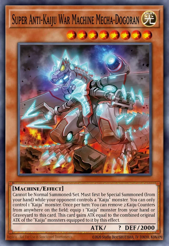 Super Anti-Kaiju War Machine Mecha-Dogoran