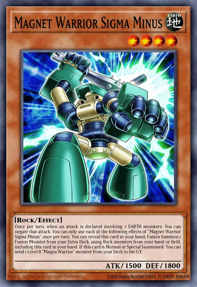 Magnet Warrior Sigma Minus