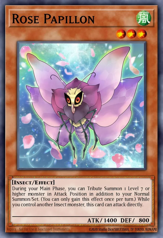 Rose Papillon