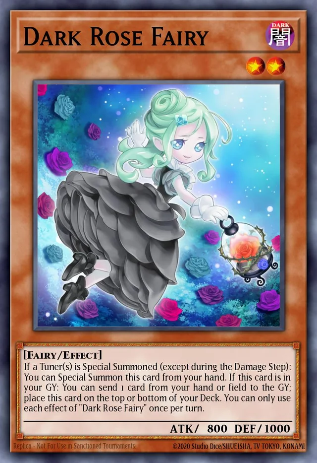 Dark Rose Fairy