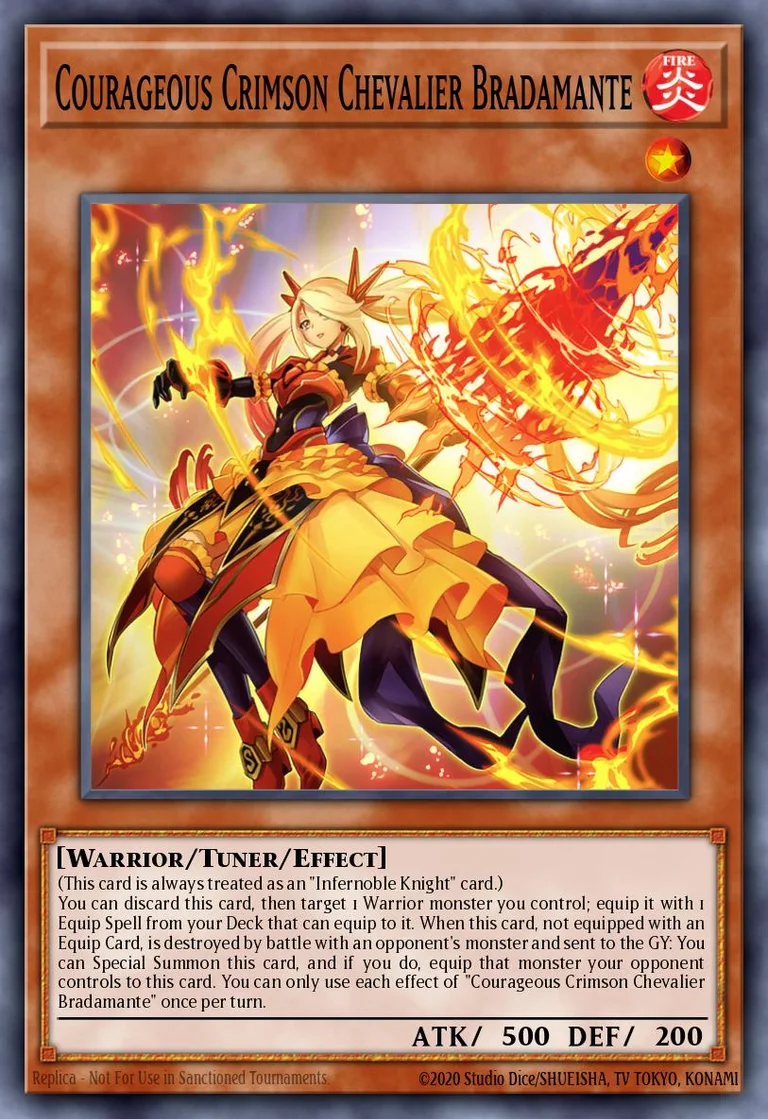 Courageous Crimson Chevalier Bradamante