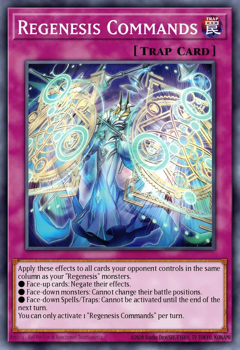 Regenesis Commands