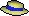 Blue boater