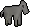 Grey toy horsey