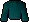 Teal robe top