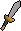 White dagger