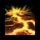 Fiery Eruption