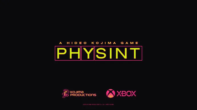 Xbox to publish Hideo Kojima's Physint after PlayStation withdraws