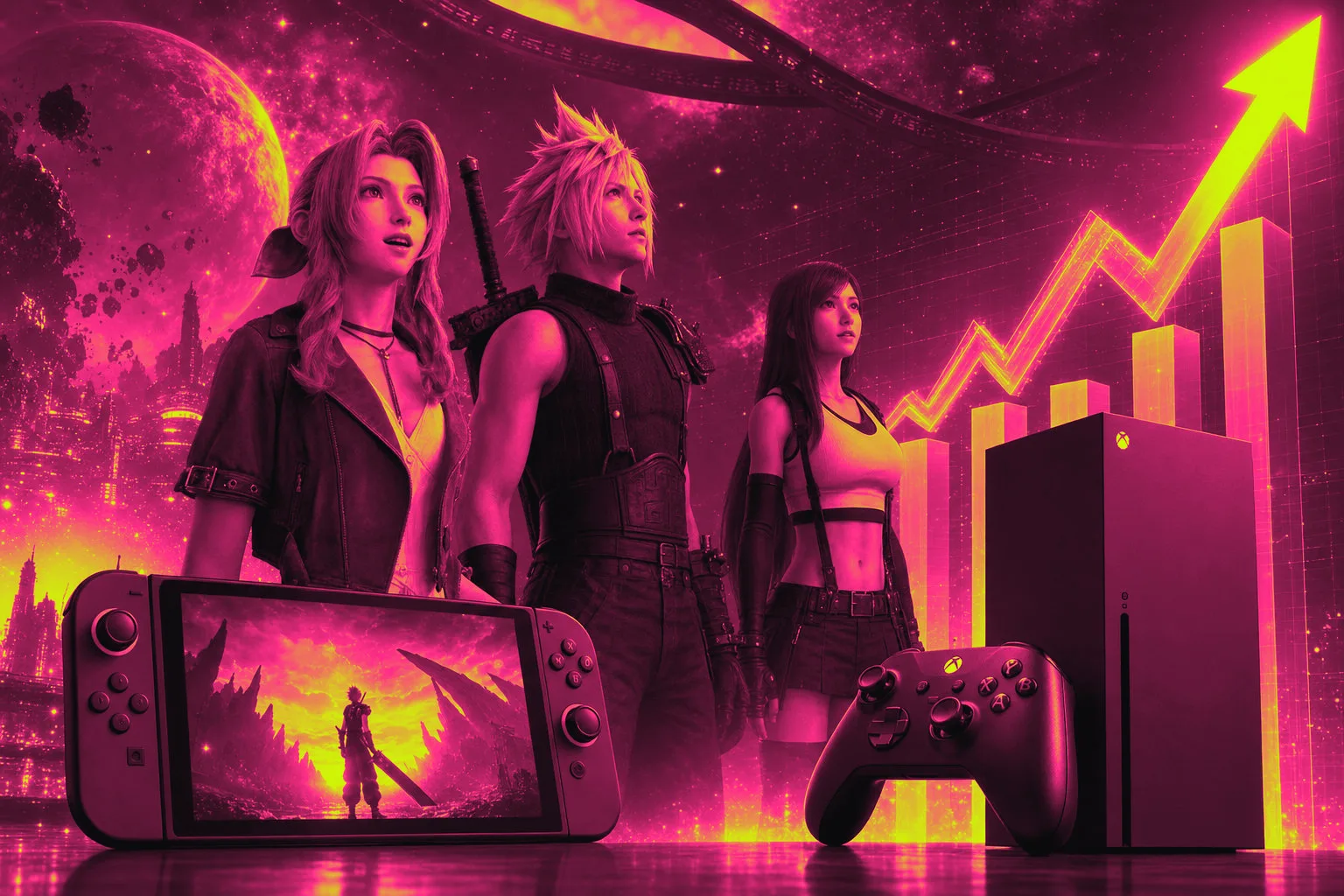 Square Enix Q1 profit soars following Final Fantasy 7 Rebirth launch on Switch 2 and Xbox