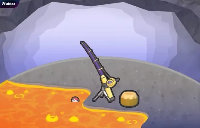 Magma fishing spot