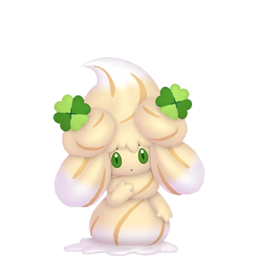 Alcremie (Caramel Swirl Clover Sweet)