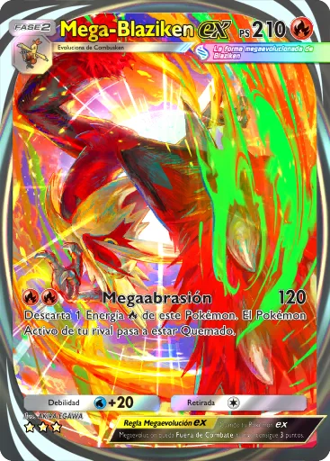 Mega Blaziken ex