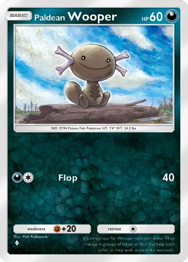 Paldean Wooper