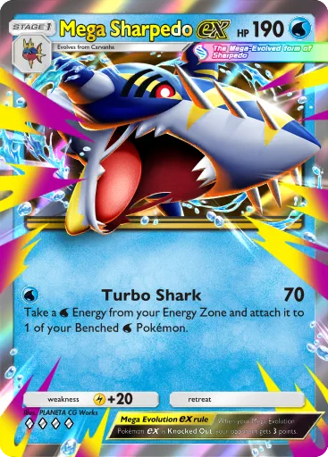 Mega Sharpedo ex