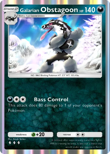 Galarian Obstagoon
