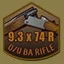 9.3x74R O/U Break Action Rifle (Standard)