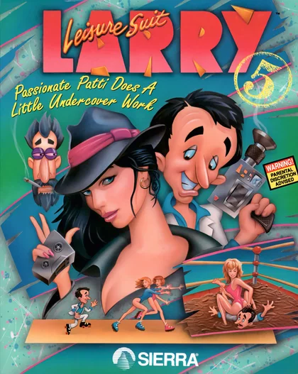 Leisure Suit Larry 5: Passionate Patti Does a Little Undercover Work cover art