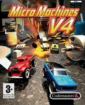Micro Machines V4 cover art