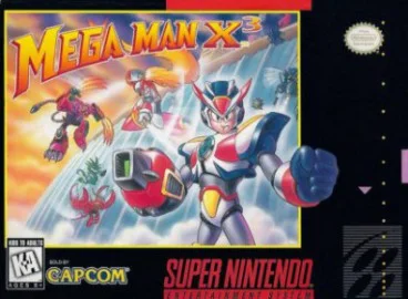 Mega Man X3 cover art