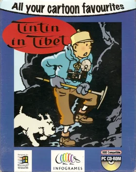 Tintin in Tibet cover art