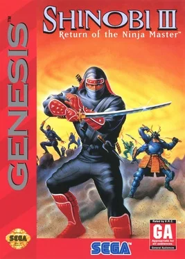 Shinobi III: Return of the Ninja Master cover art