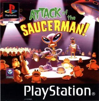 Attack of the Saucerman cover art