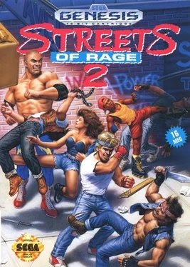 Streets of Rage 2 cover art