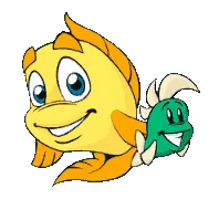 Freddi Fish and Luther's Maze Madness cover art
