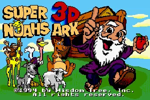 Super 3D Noah's Ark cover art