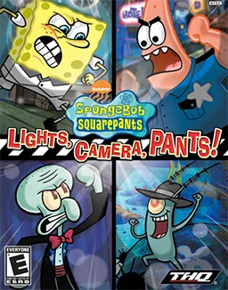 SpongeBob SquarePants: Lights, Camera, Pants! cover art