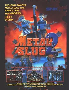 Metal Slug 2 cover art
