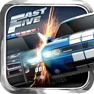 Fast Five the Movie: Official Game cover art