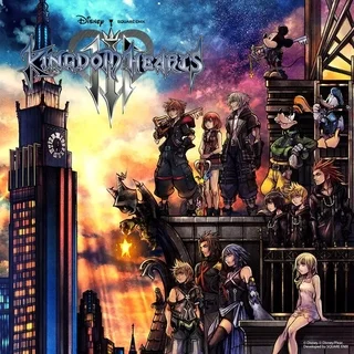 Kingdom Hearts III cover art