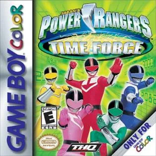 Power Rangers Time Force cover art