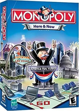 Monopoly Here and Now cover art