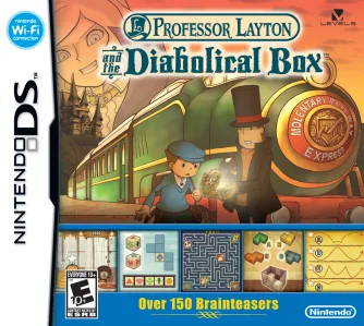 Professor Layton and the Diabolical Box cover art