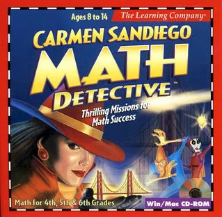 Carmen Sandiego Math Detective cover art