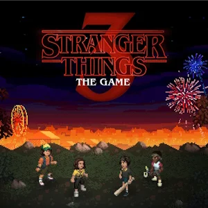 Stranger Things 3: The Game cover art