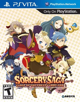 Sorcery Saga: Curse of the Great Curry God cover art