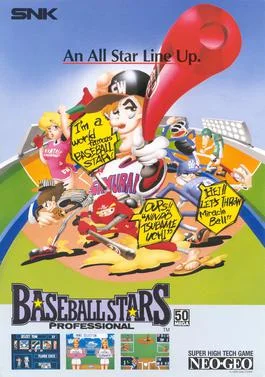 Baseball Stars Professional cover art