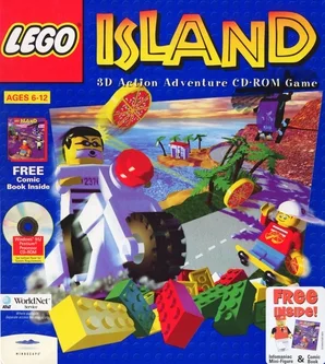 Lego Island cover art