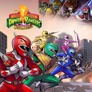 Mighty Morphin Power Rangers: Mega Battle cover art