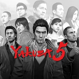 Yakuza 5 cover art