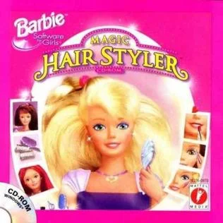 Barbie Magic Hair Styler cover art