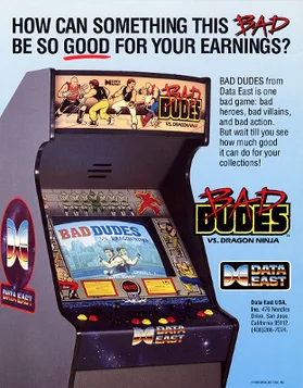 Bad Dudes Vs. DragonNinja cover art