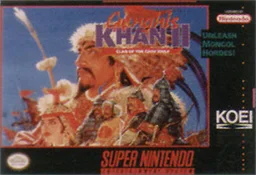 Genghis Khan II: Clan of the Gray Wolf cover art