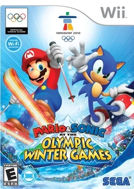 Mario & Sonic at the Olympic Winter Games cover art